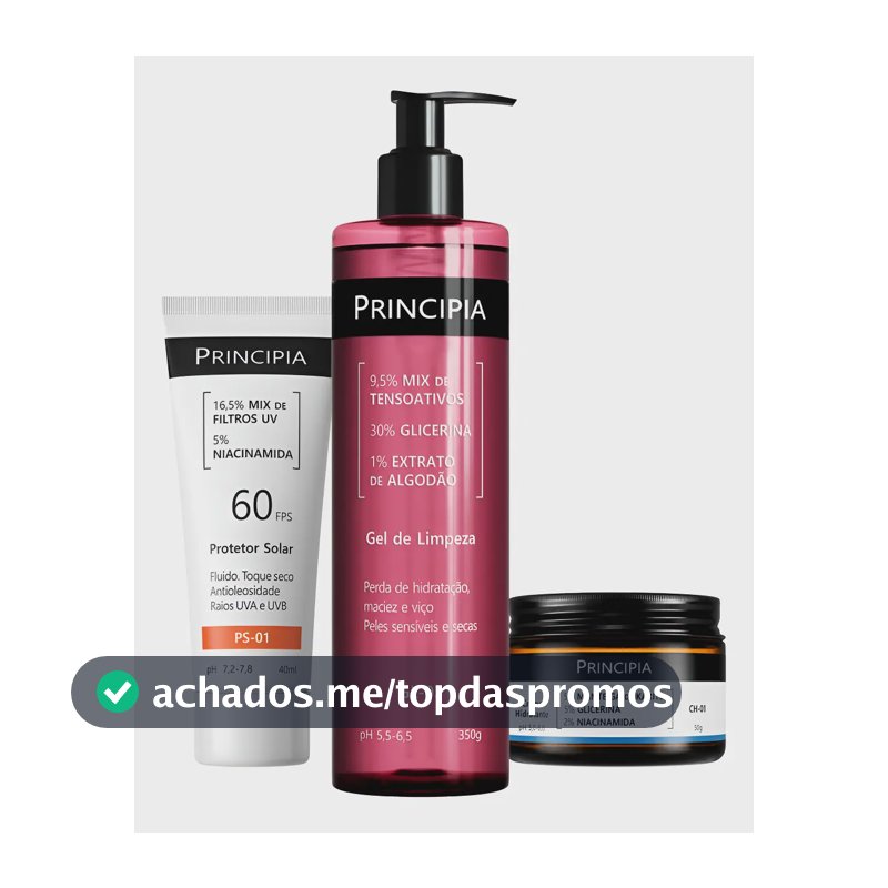 Kit Rotina Diária Sensível Fps 60