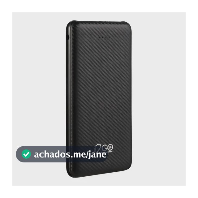 Power Bank I2go Plus 10000mAh Usb-c Preto
