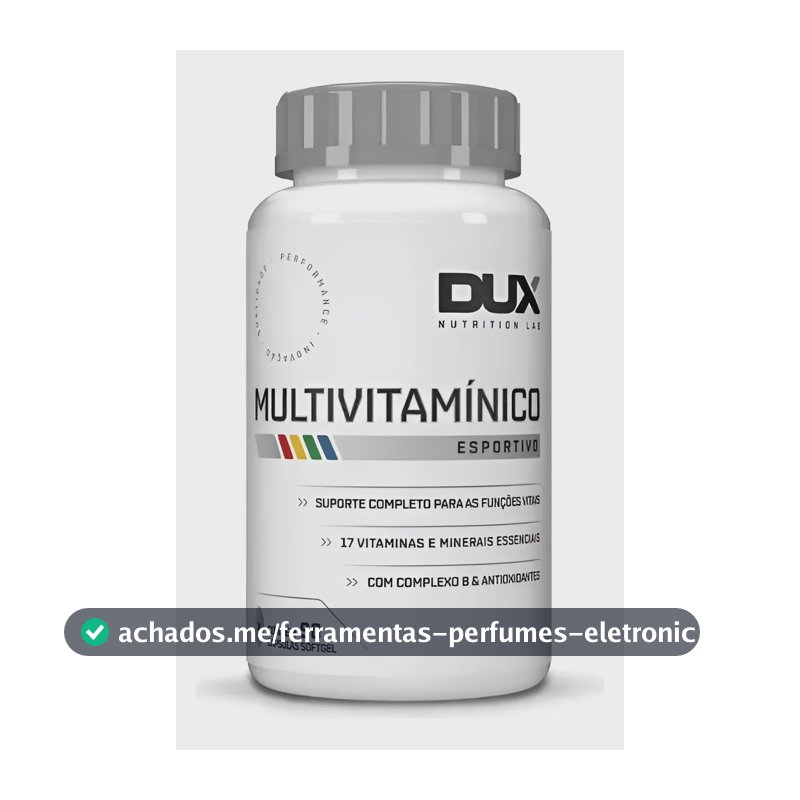 Multivitamínico - Pote 90 Cápsulas - Dux Nutrition Sem Sabor