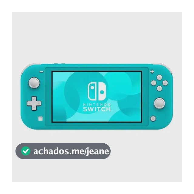 Console Nintendo Switch Lite 32gb Azul Turquesa Standard Tela 5,5'' Cor Azul-turquesa