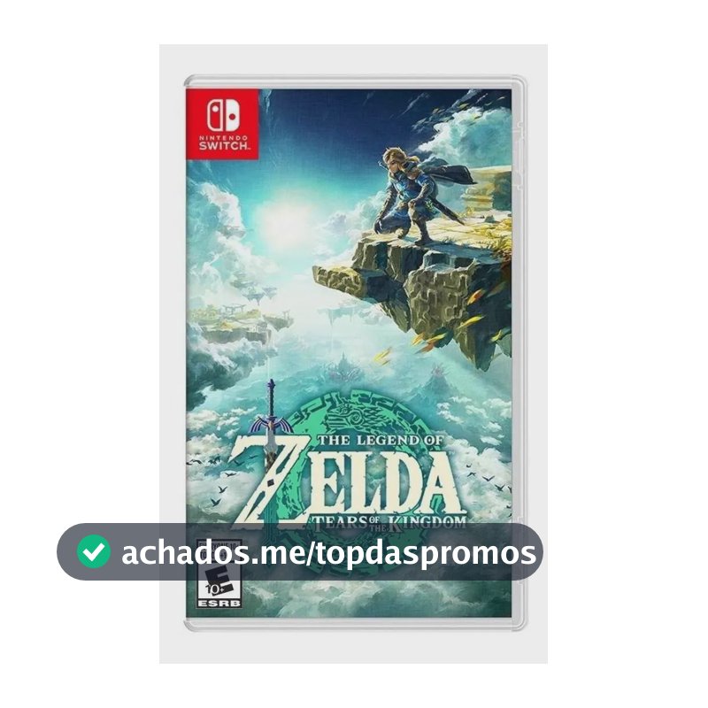 The Legend of Zelda: Tears of the Kingdom Edição padrão (Físico)
