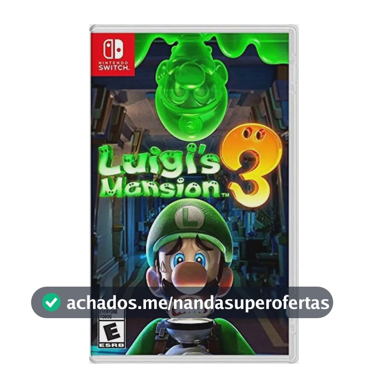 Jogo Luigi's Mansion 3 Switch Fisico