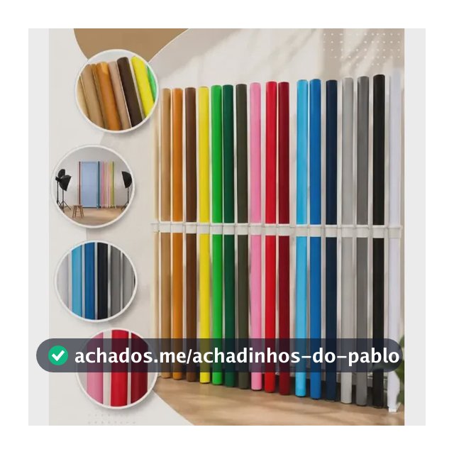 Fundo Infinito Fotográfico Em Papel 2x11m Cores Variadas