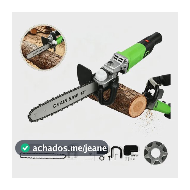 Kit Completo Adaptador -motosserra Esmerilhadeira Lixadeira