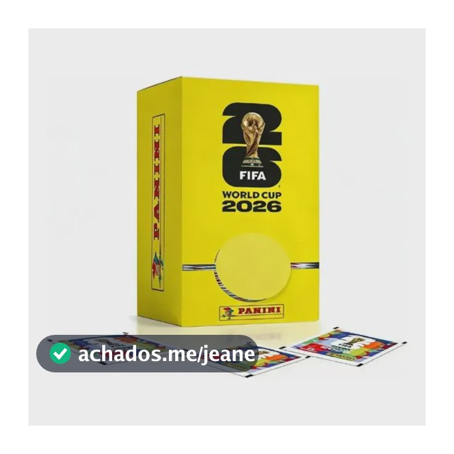 Dispenser Lacrado - 100 Envelopes  Copa Do Mundo 2026 Copa Do Mundo 2026
