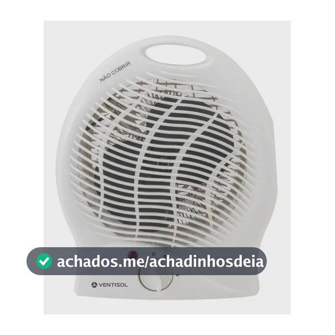 Aquecedor Doméstico Ventisol A1-02 Branco 2000W
