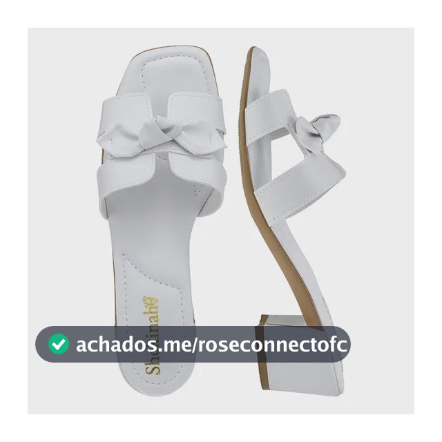 Sandália Feminina Salto Baixo Confort Tamanco H Social Moda