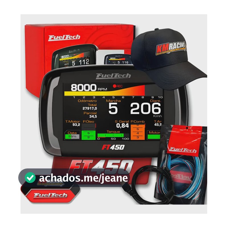 Ft 450 - Chicote Motor Dianteiro 3 Metros Entrega Rápida