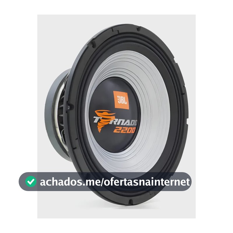 Subwoofer Selenium Jbl Tornado 2200 15swt2200 15 Pol. 1100w Preto