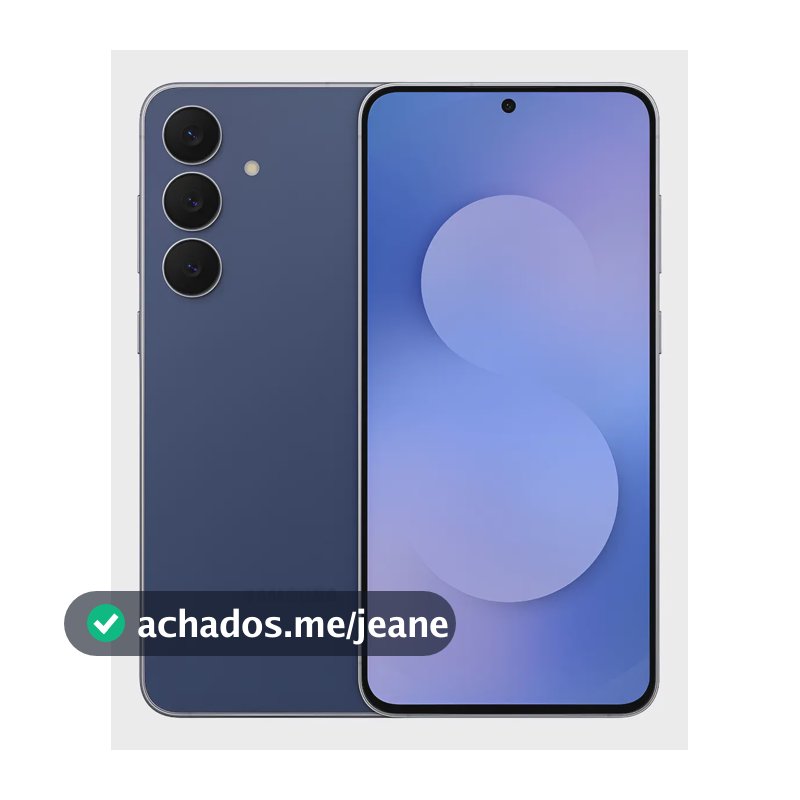 Celular Samsung Galaxy S25 Fe 5g, 256gb, 8gb Ram, Câmera Tripla De 50+12+8, Tela Grande De 6.7 Azul Marinho
