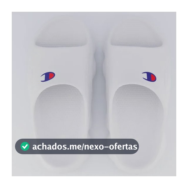 Chinelo Champion Nuvem Spheric Ii Classic Branco