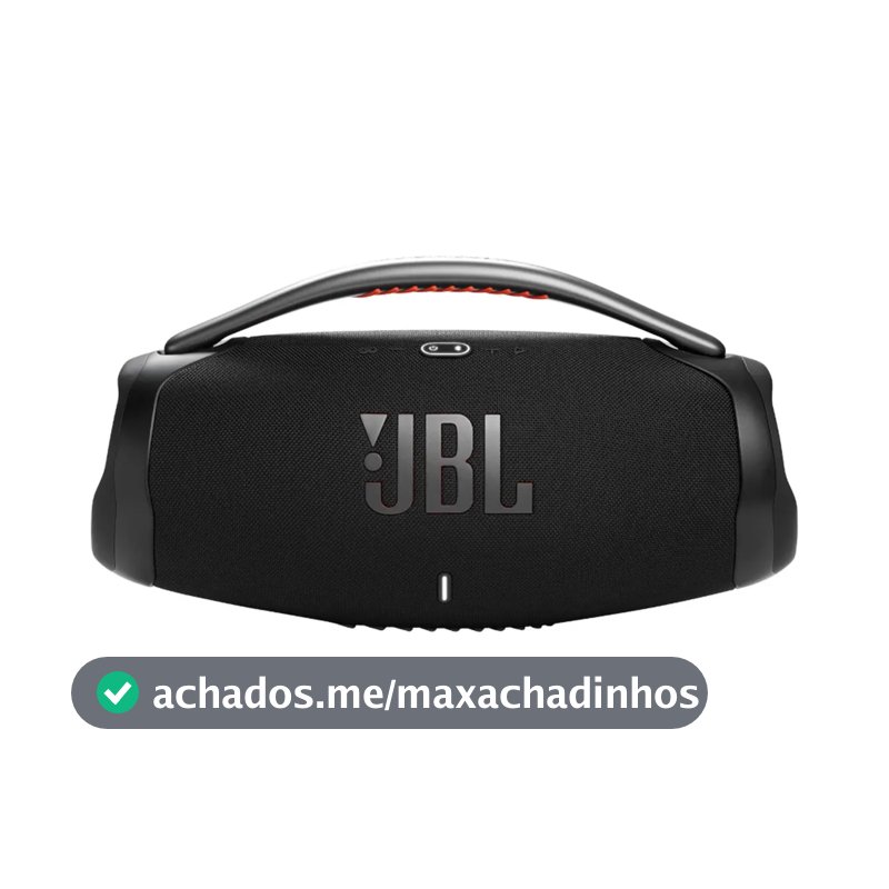 Caixa De Som Boombox 3 Bluetooth Preta Jbl