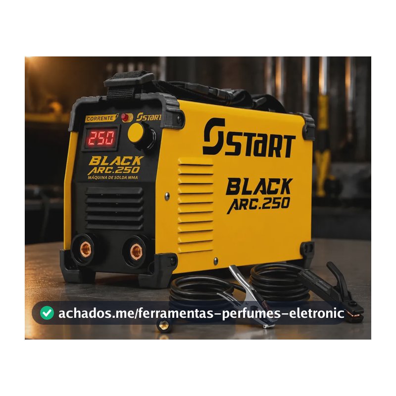 Máquina De Solda Inversora 250a Mma Tig Eletrodo Start 220v Amarelo 220v