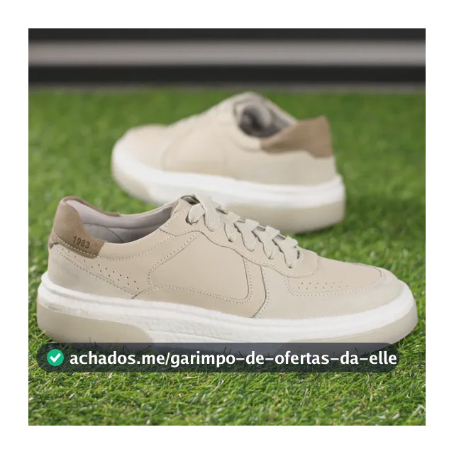 Tênis Democrata Denim Pulse Casual Leve Confortável Couro