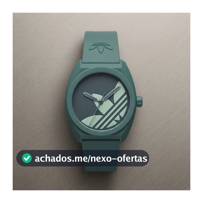 Relógio De Pulso adidas Sem Gênero Aost25541 Verde