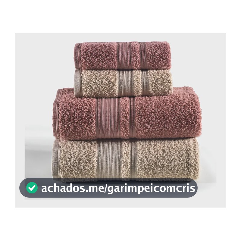 Jogo De Toalhas Altenburg Tóquio Banho 4 peças
