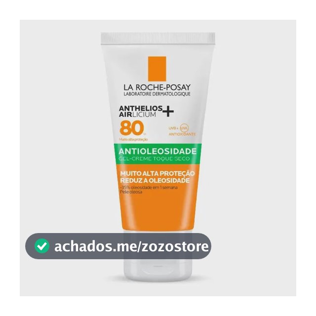Protetor Solar Facial Antioleosidade FPS 80 Anthelios La Roche-Posay 40g