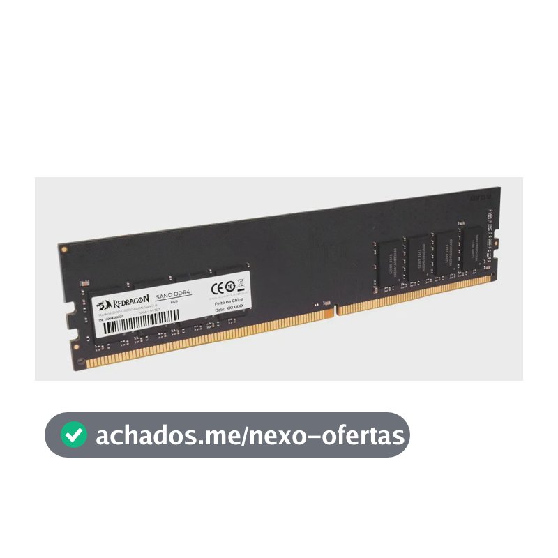 Redragon Gm-707 Memória Ram Ddr4 8gb 3200mhz Gamer
