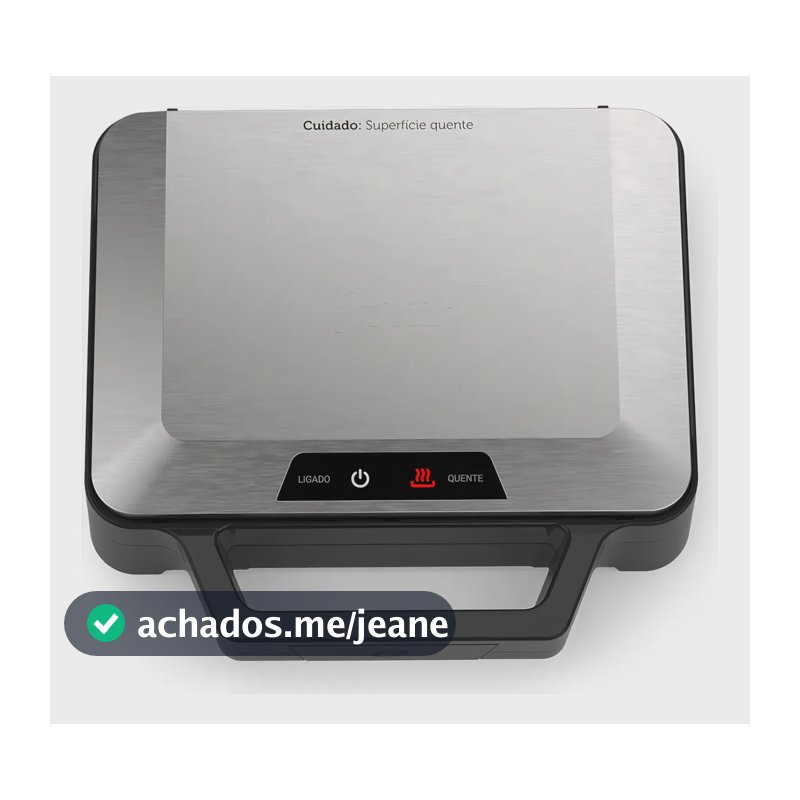 Sanduicheira Inox Multiuso Oster Preto/inox