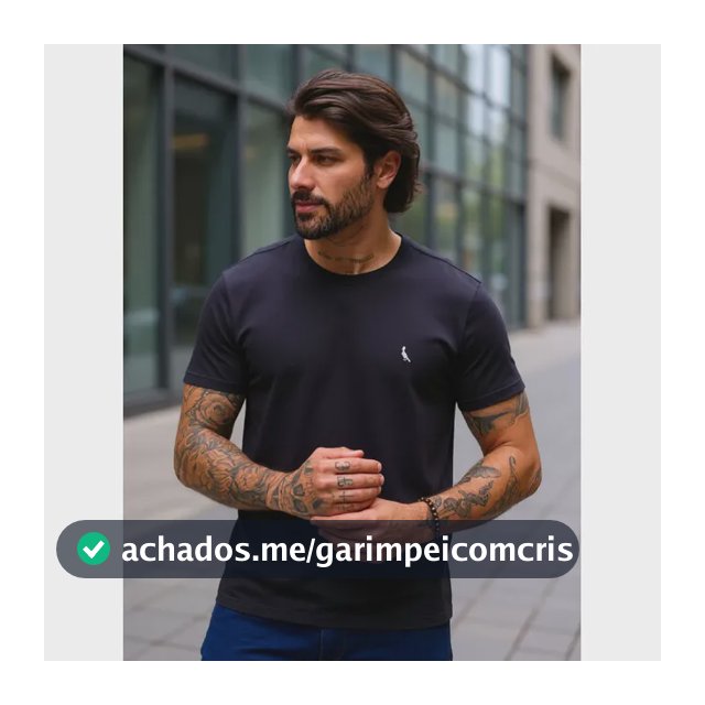 Camiseta Regular Essence Reserva Masculina Preto T-shirt Lisa M Liso