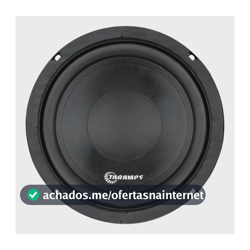 Subwoofer Taramps T 500 SW de 6" para Carro 250W RMS