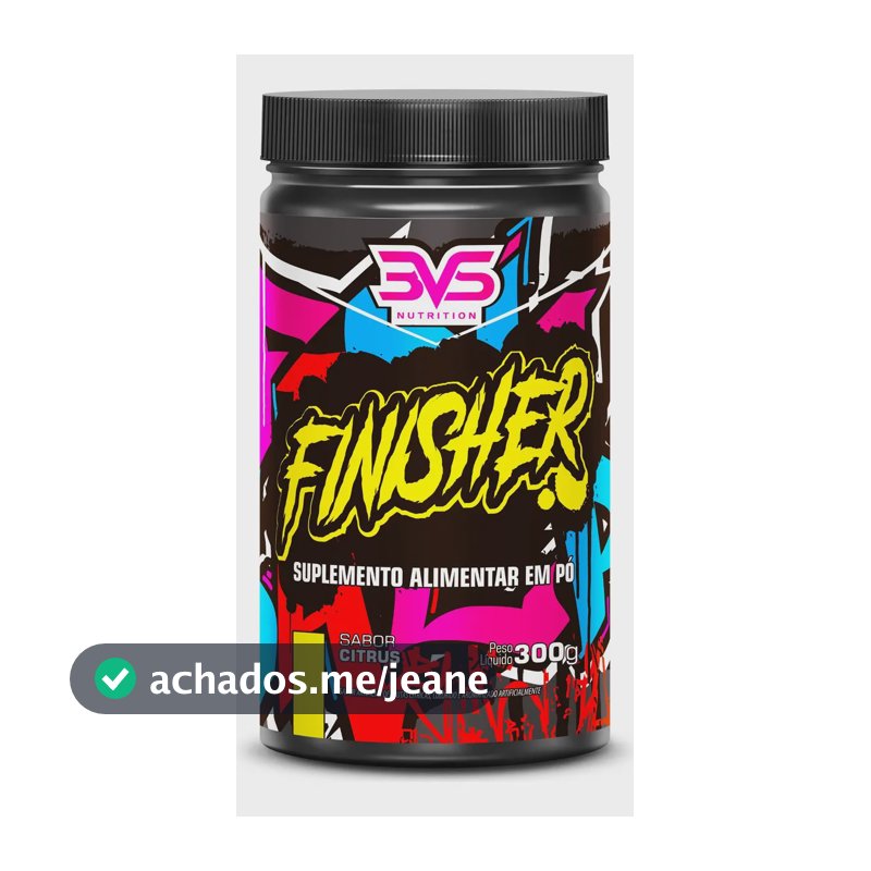 Pós Treino / Intra Treino Finisher 300g - Sabor: Citrus - Fórmula Exclusiva Com 7 Ingredientes Que Auxiliam Na Recuperação Pós Treino Amino Energy