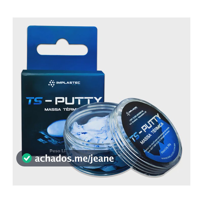 Massa Termica Implastec Ts-putty 50g 12,8 Wmk