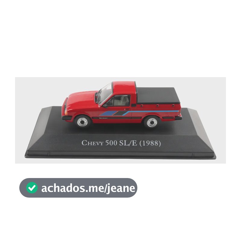 Coleção Chevrolet Série Ouro: Chevy 500 Sl/e (1988) - Edição 45