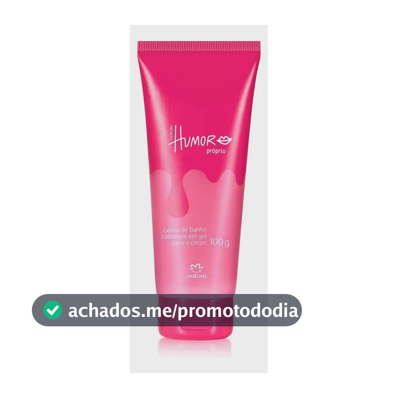 Natura Geleia De Banho Sabonete Em Gel Humor Próprio 100g