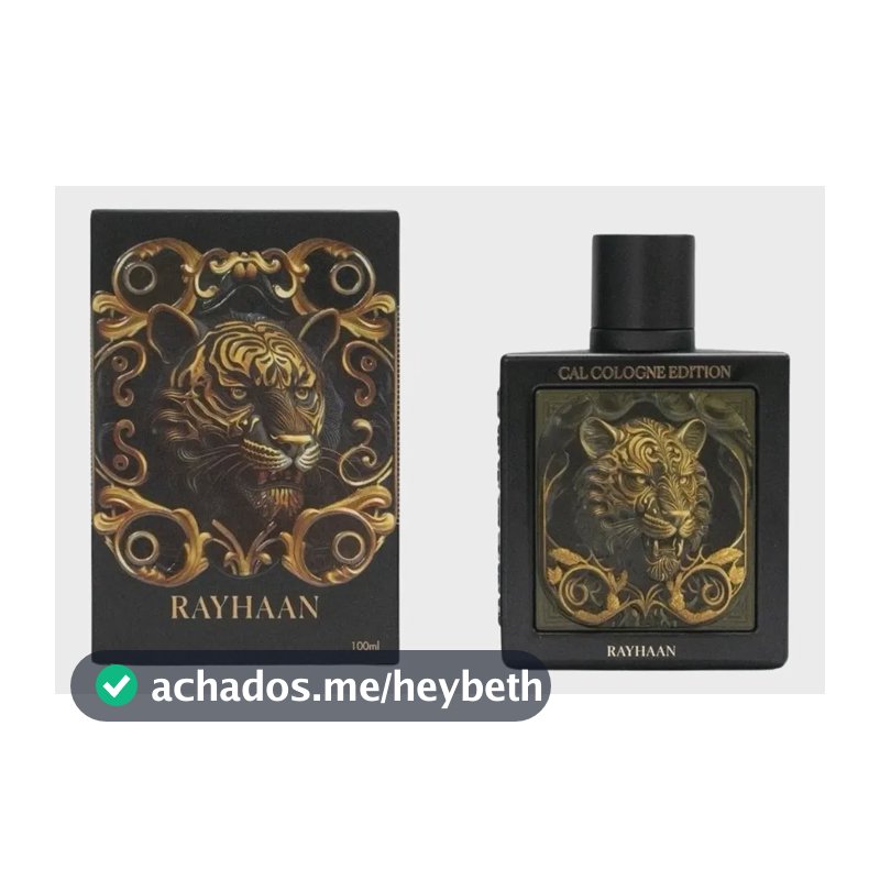 Perfume Rayhaan Tigre Masculino EDP 100ml