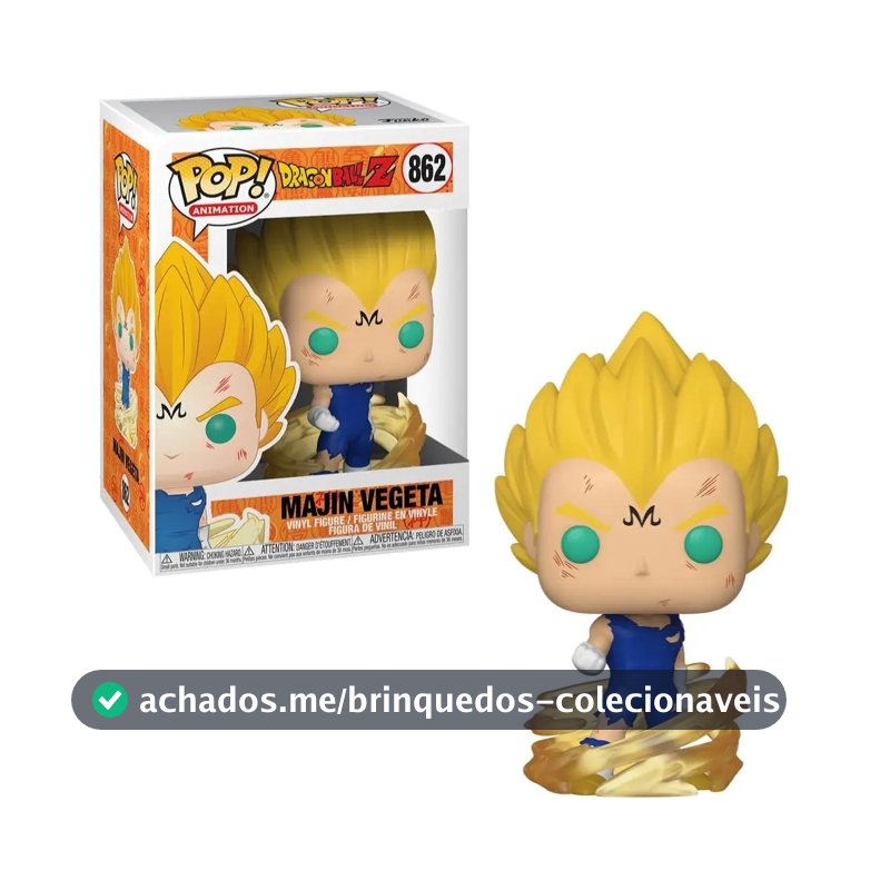 Boneco Funko Pop! Dragon Ball Z - Majin Vegeta