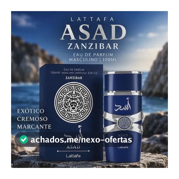Lattafa Asad Zanzibar masculino 100ml