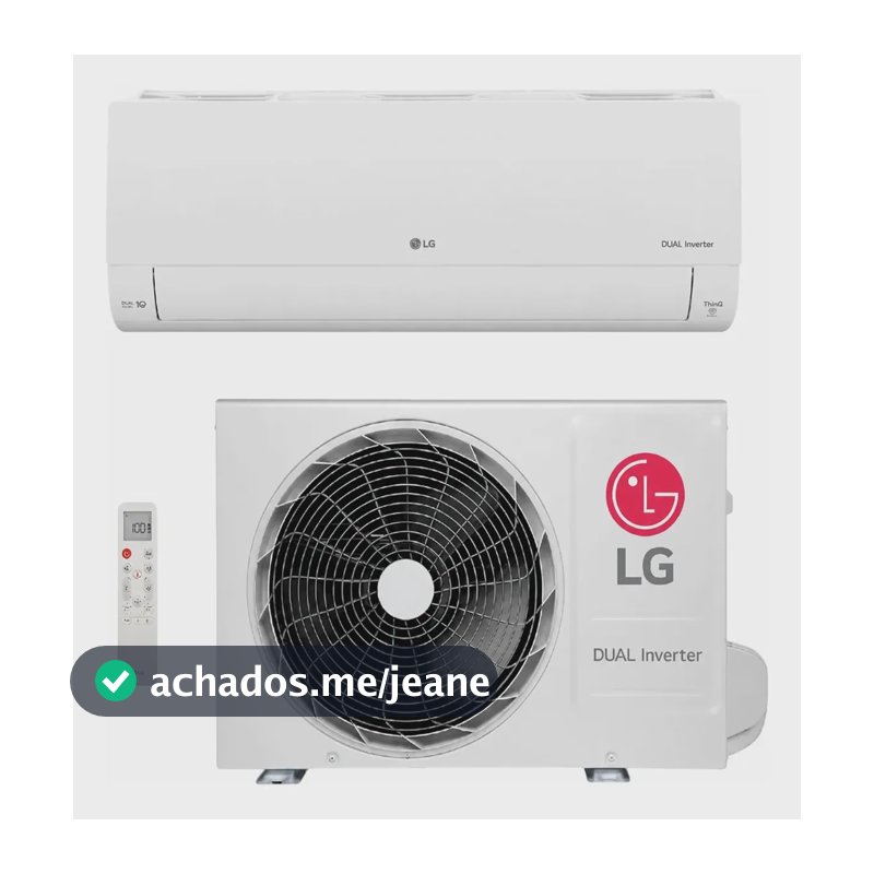 Ar Condicionado Split 9k LG Dual Inverter Voice+ia Frio 220v Branco 220v