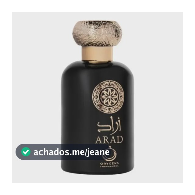 Orygens Arad Eau de Parfum 100ml Amadeirado Fougère Masculino