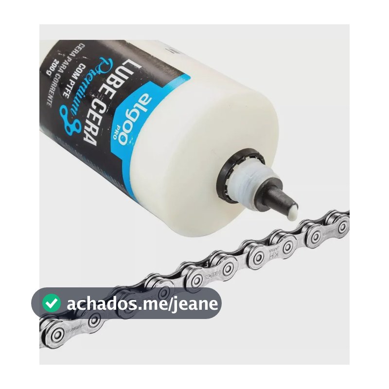 Lubrificante Corrente Algoo Pro Lube Cera Premium Ptfe 200ml