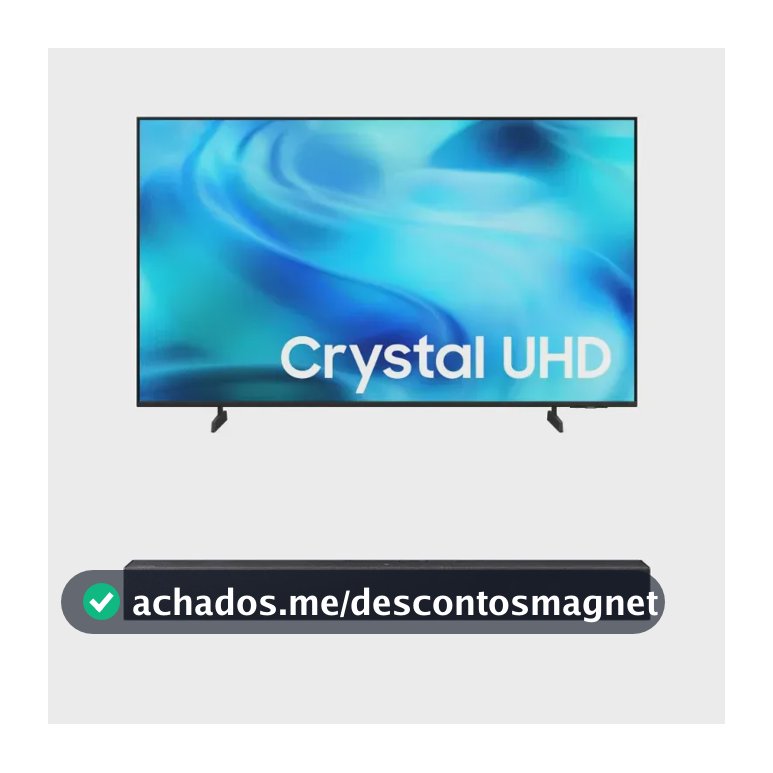 Samsung Smart TV 58" Crystal UHD 4K 2026 + Soundbar Samsung HW-B400F