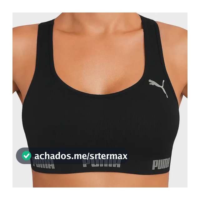 Top Puma Original Feminino Alta Sustentação Academia Fitness