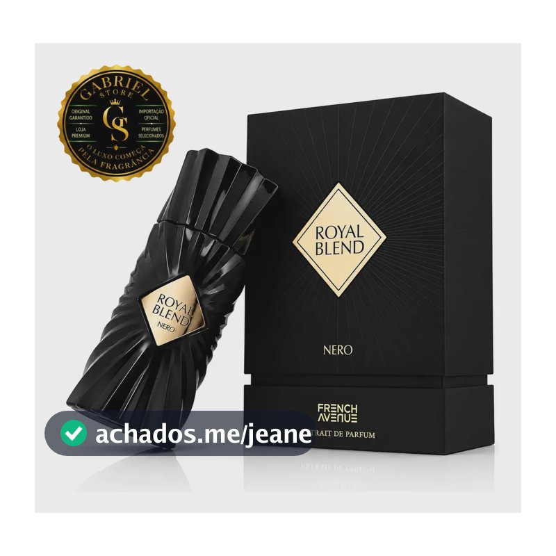 Perfume Árabe French Avenue Royal Blend  Nero Ext 100ml