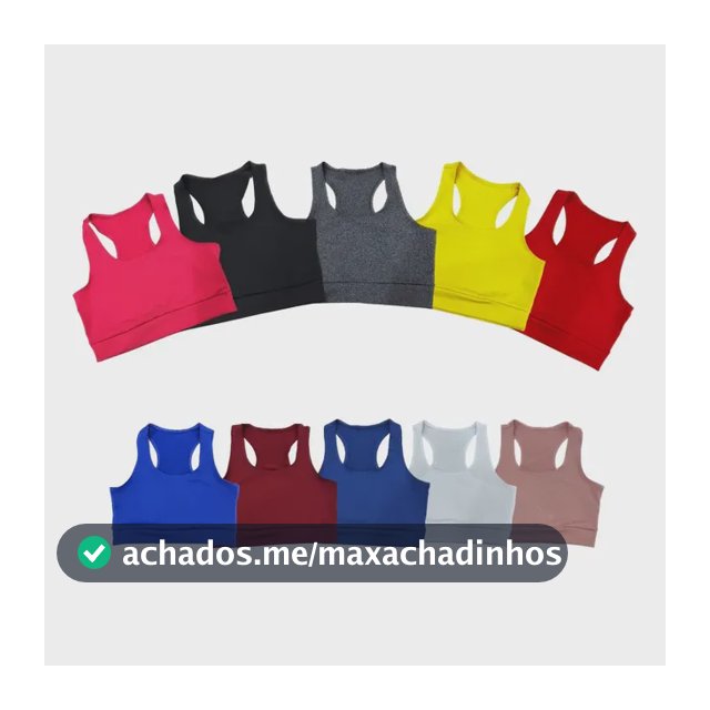 Kit 4 Top Feminino Para Malhar Nadador Corrida Casual Treino