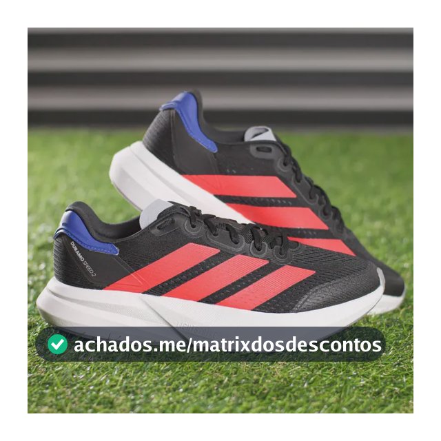Tênis Masculino adidas Corrida Longa Estabilidade Conforto