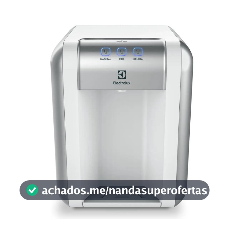 Purificador Electrolux Eletrônico Compacto Efficient Painel Digital Bivolt Branco PE11B Bivolt
