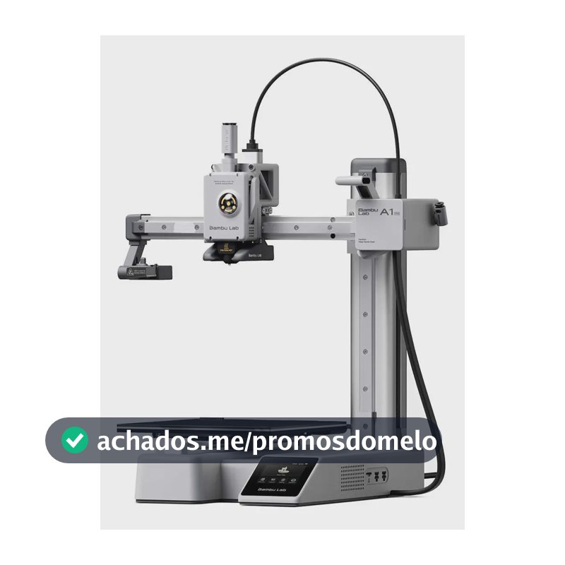 Impressora 3d Bambu Lab A1 Mini Cor Cinza Sem Ams Bivolt 127/220v Cinza