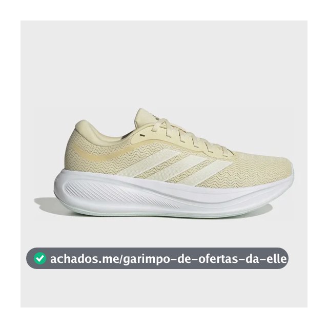 Tênis Masculino E Feminino Response Runner 2 adidas Amarelo Liso 38 Br