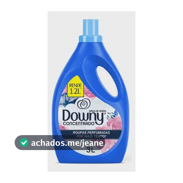 Downy Brisa De Verão Amaciante De Roupas Concentrado 3l