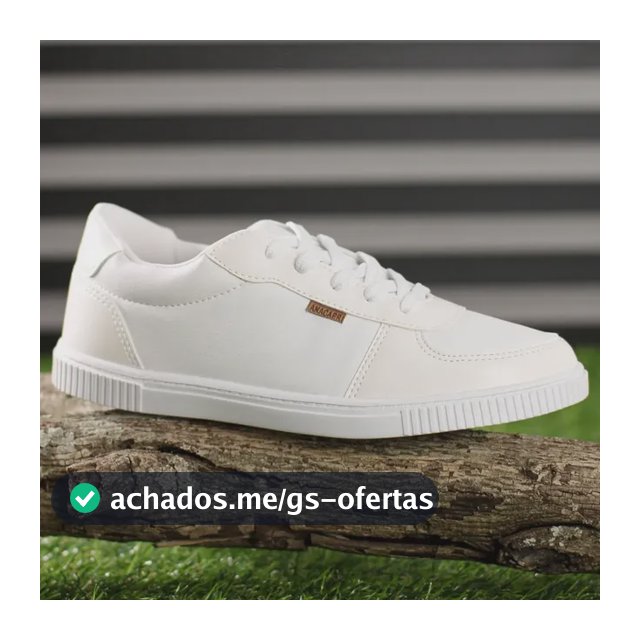 Tenis Anacapri Mist Branco Feminino Casual Slim