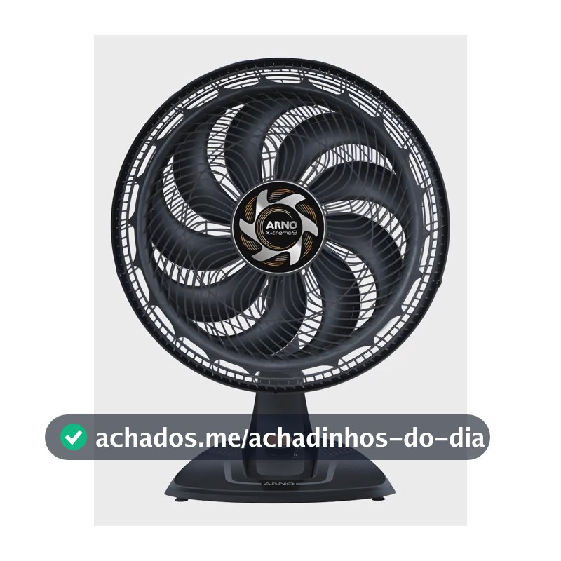 Ventilador de Mesa Arno X-treme 40cm com Função Turbo