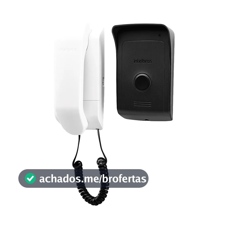 Intelbras porteiro residencial ipr 1010 preto