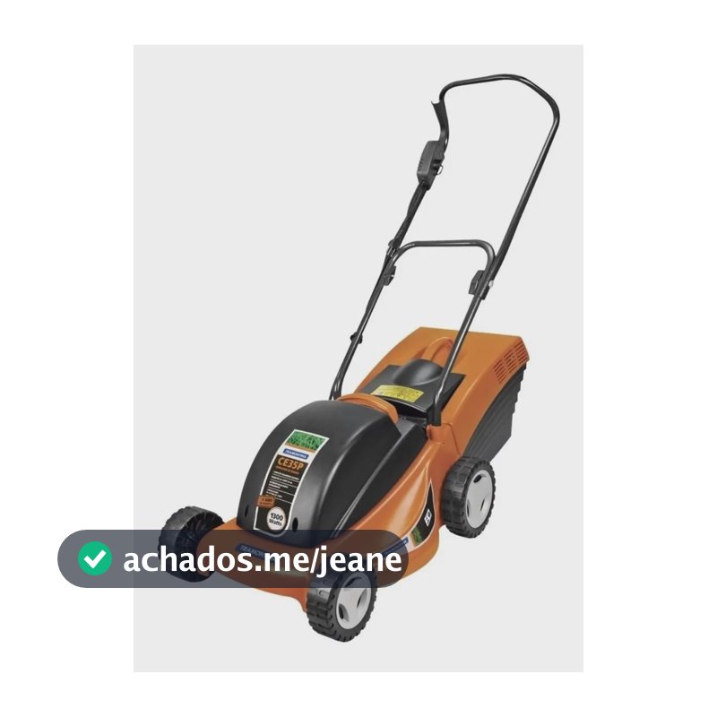 Cortador de Grama Elétrico 1300W com coletor Tramontina – Alta Performance e Facilidade no Uso