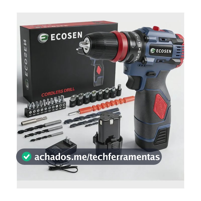 Furadeira Com Chave De Fenda Brushless 16.8v - 2 Baterias