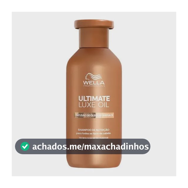 Wella Professionals Ultimate Luxe Oil Shampoo 250ml